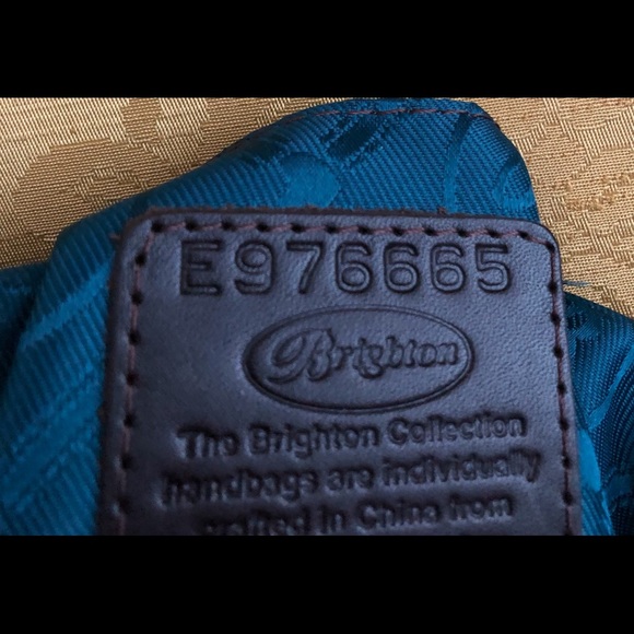 Brighton Embossed Patent Leather Shoulder Bag - Picture 5 of 5